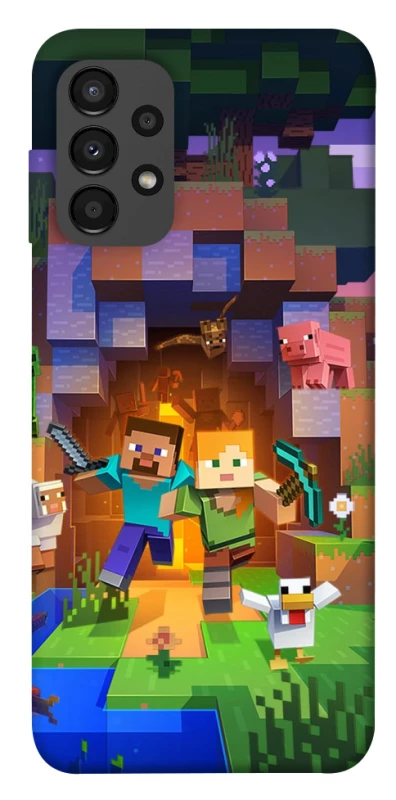 Чохол на Samsung Galaxy A13 4G Minecraft game фото 1 з 1