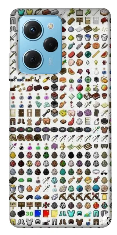 Чохол на Xiaomi Poco X5 Pro 5G Minecraft v2 фото 1 з 1