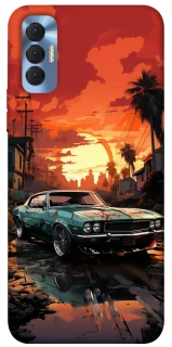 Чохол на TECNO Spark 8P Car at sunset фото 1 з 1