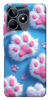 Чехол на Realme C53 Cat paw фото 1 из 1