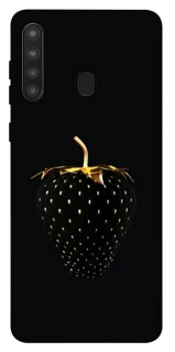 Чехол на Samsung Galaxy A21 Черная клубника фото 1 из 1
