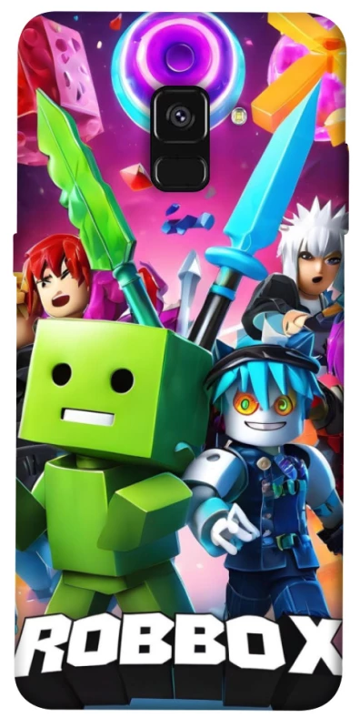 Чохол на Samsung A530 Galaxy A8 (2018) Roblox gaming heroes фото 1 з 1