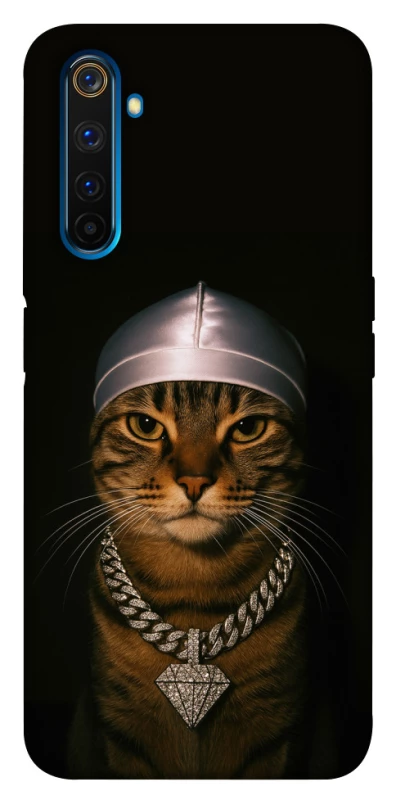 Чохол на Realme 6 Pro Cat in Bling фото 1 з 1