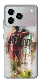 Чохол на ZTE Blade A76 Ronaldo та Messi фото 1 з 1