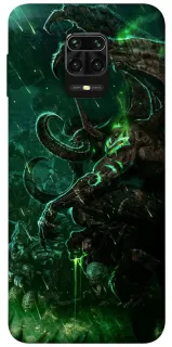 Чехол на Xiaomi Redmi Note 9s / Note 9 Pro / Note 9 Pro Max Warcraft Illidan v2 фото 1 из 1