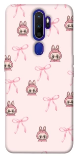 Чехол на Oppo A5 (2020) / Oppo A9 (2020) Pink bows and Labubus фото 1 из 1