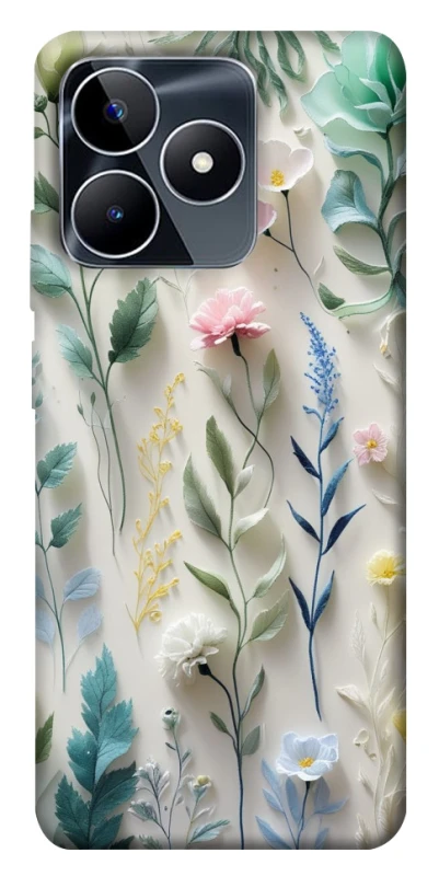 Чохол на Realme C53 Floral design ver.3 фото 1 з 1