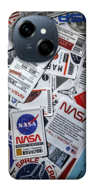 Чохол на TECNO Spark Go 1 NASA ver.4 фото 1 з 1