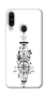Чехол на ZTE Blade A7 (2020) Tattoo ver.7 фото 1 из 1