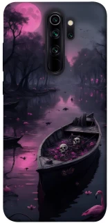 Чохол на Xiaomi Redmi Note 8 Pro Boat and flamingo фото 1 з 1