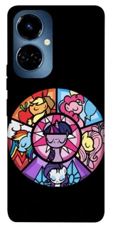 Чехол на TECNO Camon 19 Pro My Little Pony ver.4 фото 1 из 1