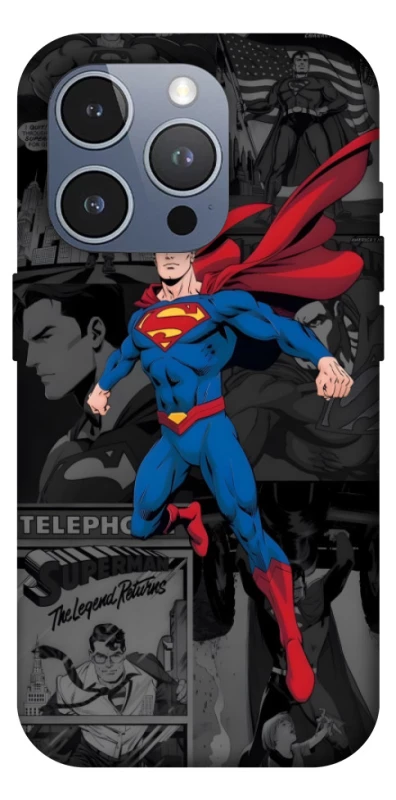 Чехол на Apple iPhone 16 Pro Max superman comics фото 1 из 1