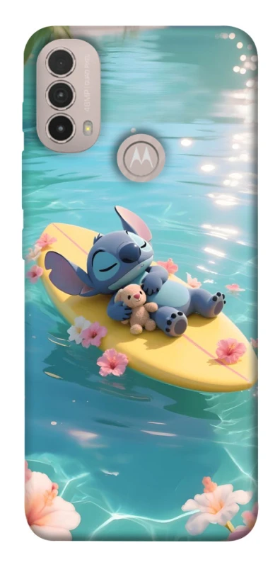 Чехол на Motorola Moto E40 Stitch ver.8 фото 1 из 1