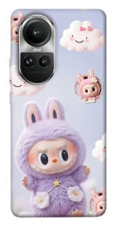 Чехол на Oppo Reno 10 Labubu & clouds фото 1 из 1