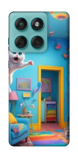 Чохол на Motorola Edge 60 Fusion crazy cat фото 1 з 1