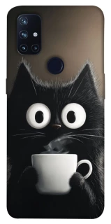 Чехол на OnePlus Nord N10 5G morning cat фото 1 из 1