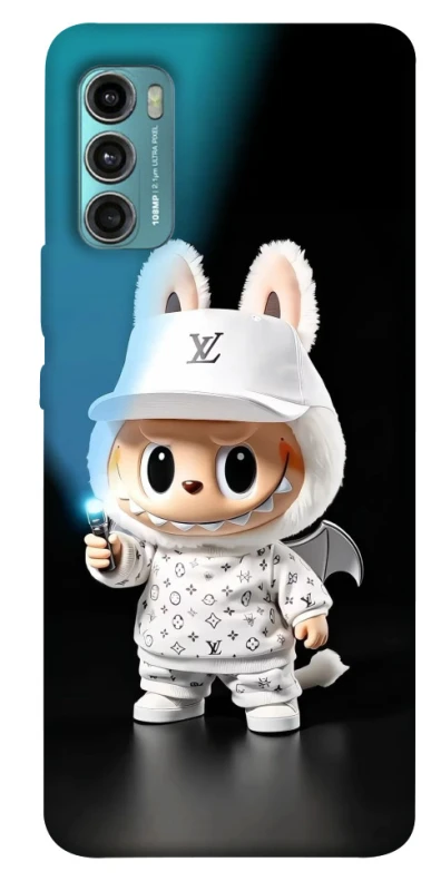 Чохол на Motorola Moto G60 Labubu with flashlight ver.1 фото 1 з 1