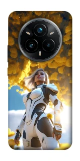 Чехол на Realme 14 Pro Cyber space girl ver.3 фото 1 из 1