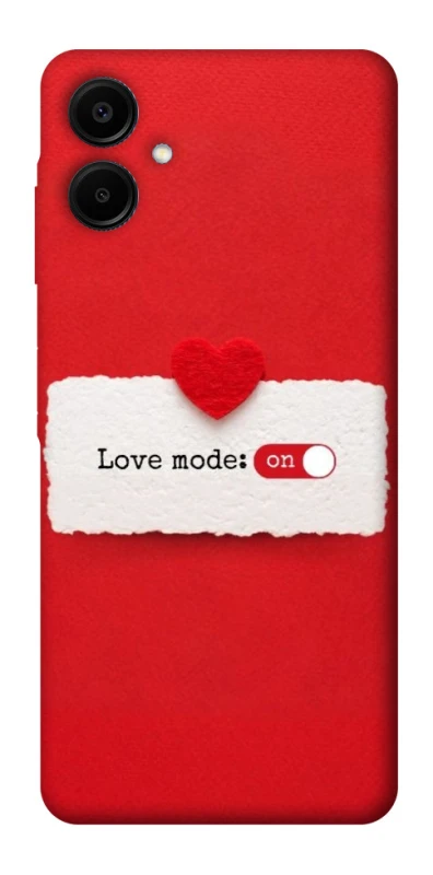 Чохол на Samsung Galaxy A06 Love Mode ON фото 1 з 1
