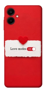 Чохол на Samsung Galaxy A06 Love Mode ON фото 1 з 1