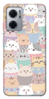 Чохол на Xiaomi Redmi Note 11E Funny Kittens ver.2 фото 1 з 1