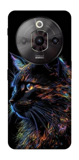 Чехол на ZTE Nubia Focus Pro Черный кот фото 1 из 1