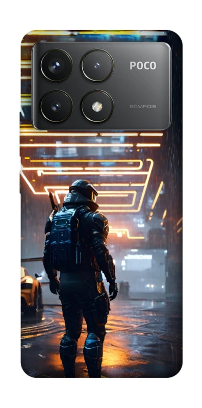 Чехол на Xiaomi Poco F6 Pro Cyber character фото 1 из 1
