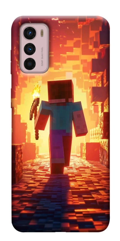 Чохол на Motorola Moto G42 Minecraft adventure фото 1 з 1