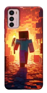 Чехол на Motorola Moto G42 Minecraft adventure фото 1 из 1