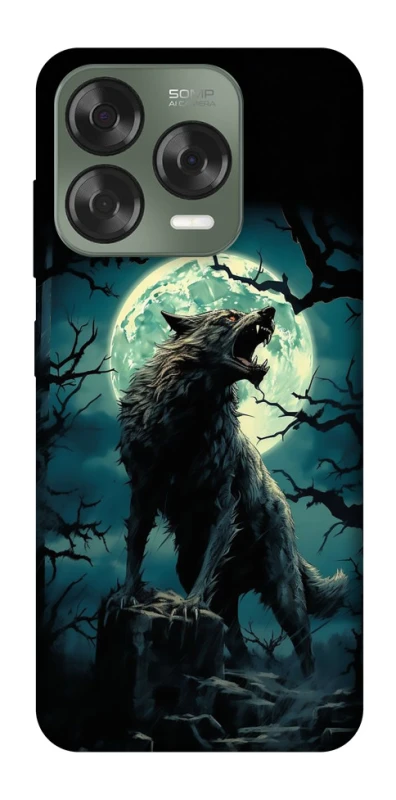 Чохол на ZTE Nubia V70 Design Вовк під місяцем фото 1 з 1