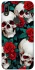 Чехол на Huawei Y6 (2019) skull and rose фото 1 из 1
