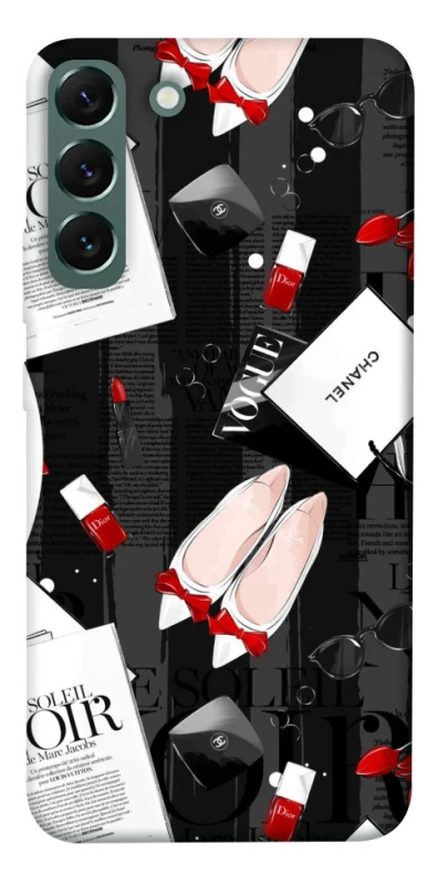 Чехол на Samsung Galaxy S22+ Fashion collage ver.4 фото 1 из 1