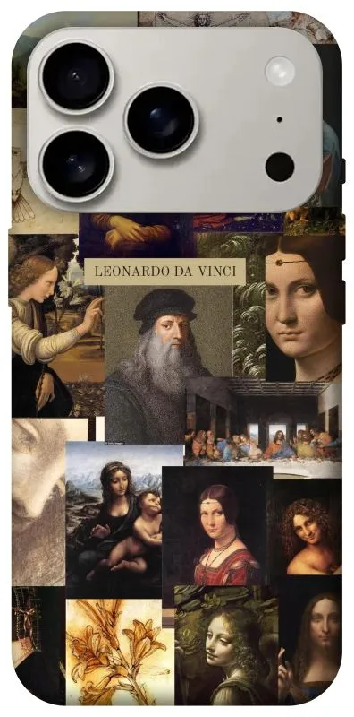 Чехол на Apple iPhone 18 Pro Leonardo da Vinci фото 2 из 2
