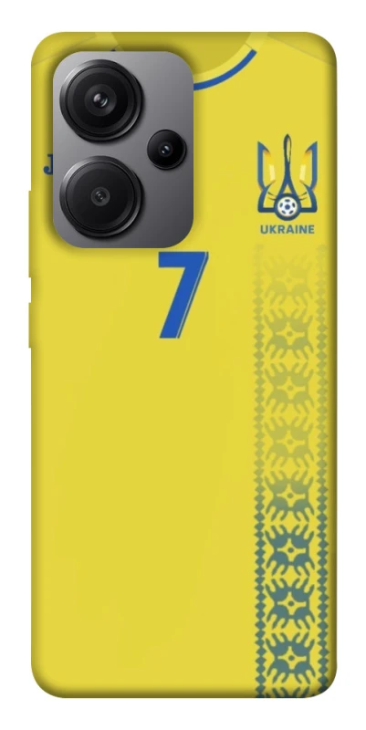Чохол на Xiaomi Redmi Note 13 Pro+ UA-Football ver.3 фото 1 з 1