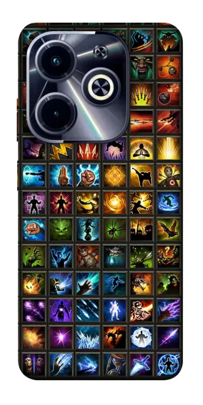 Чохол на Infinix Hot 40i Abilities menu ver.3 фото 1 з 1