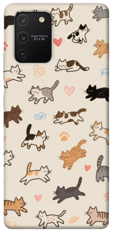 Чохол на Samsung Galaxy S10 Lite Cat style ver.2 фото 1 з 1
