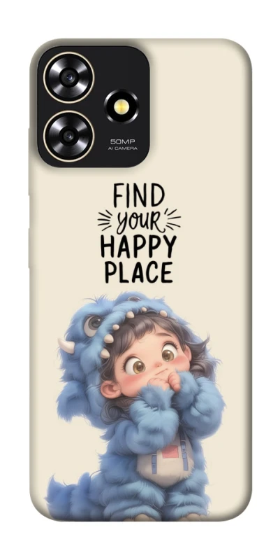 Чохол на ZTE Blade A73 4G Happy Place фото 1 з 1