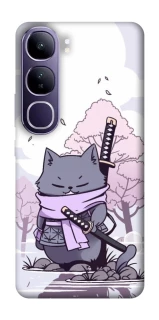 Чохол на Vivo Y300 Samurai cat фото 1 Чохол на Vivo Y300 Samurai cat фото 1 з 1