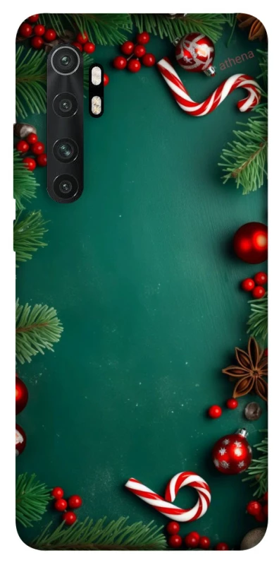 Чехол на Xiaomi Mi Note 10 Lite Новогодний v35 фото 1 из 1