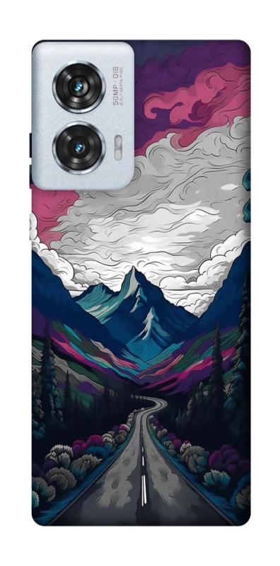 Чохол на Motorola Edge 50 Fusion Намальовані гори фото 1 з 1