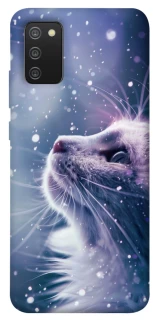 Чехол на Samsung Galaxy A02s Snow cat фото 1 из 1