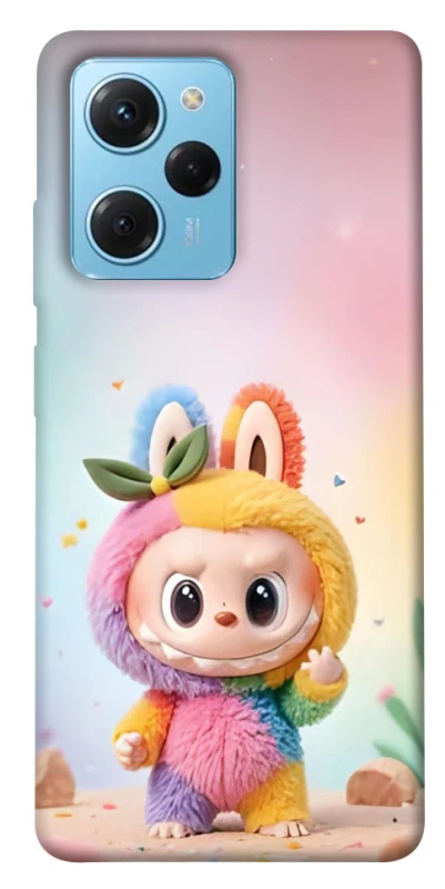 Чохол на Xiaomi Poco X5 Pro 5G Labubu colored фото 1 з 1