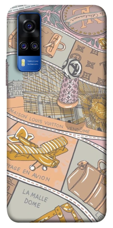 Чехол на Vivo Y51a Fashion collage ver.2 фото 1 из 1