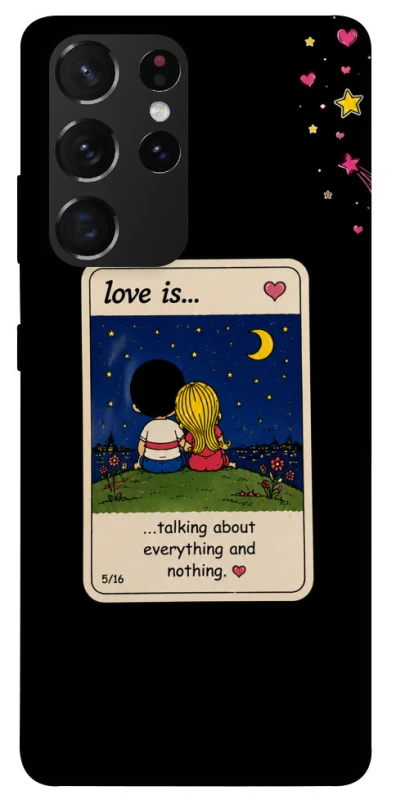 Чохол на Samsung Galaxy S21 Ultra Love is ver.6 фото 1 з 1