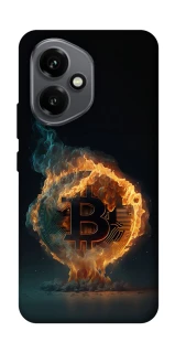 Чохол на Honor 400 Fire Bitcoin фото 1 з 1