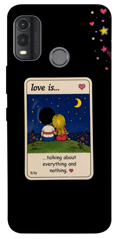 Чохол на Nokia G11 Plus Love is ver.6 фото 1 з 1