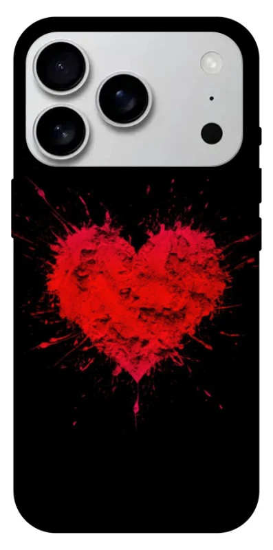 Чехол на Apple iPhone 17 Pro Max (6.9") Splash heart фото 1 из 1