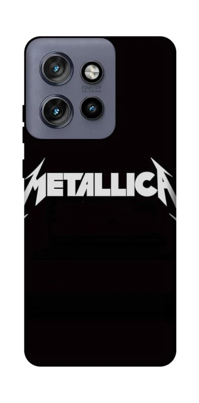 Чехол на Motorola Edge 50 Neo Metallica logo фото 1 Чехол на Motorola Edge 50 Neo Metallica logo фото 1 из 1