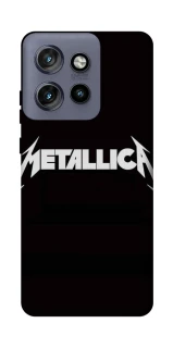 Чехол на Motorola Edge 50 Neo Metallica logo фото 1 Чехол на Motorola Edge 50 Neo Metallica logo фото 1 из 1