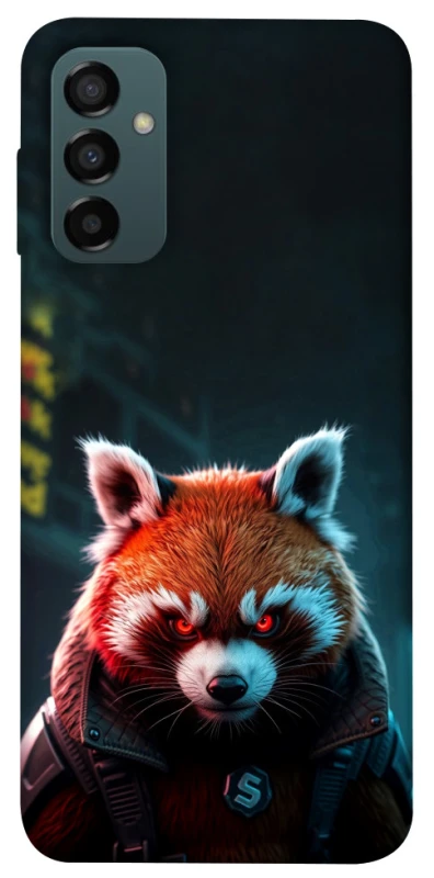 Чохол на Samsung Galaxy M14 5G Cyber Red Panda фото 1 з 1